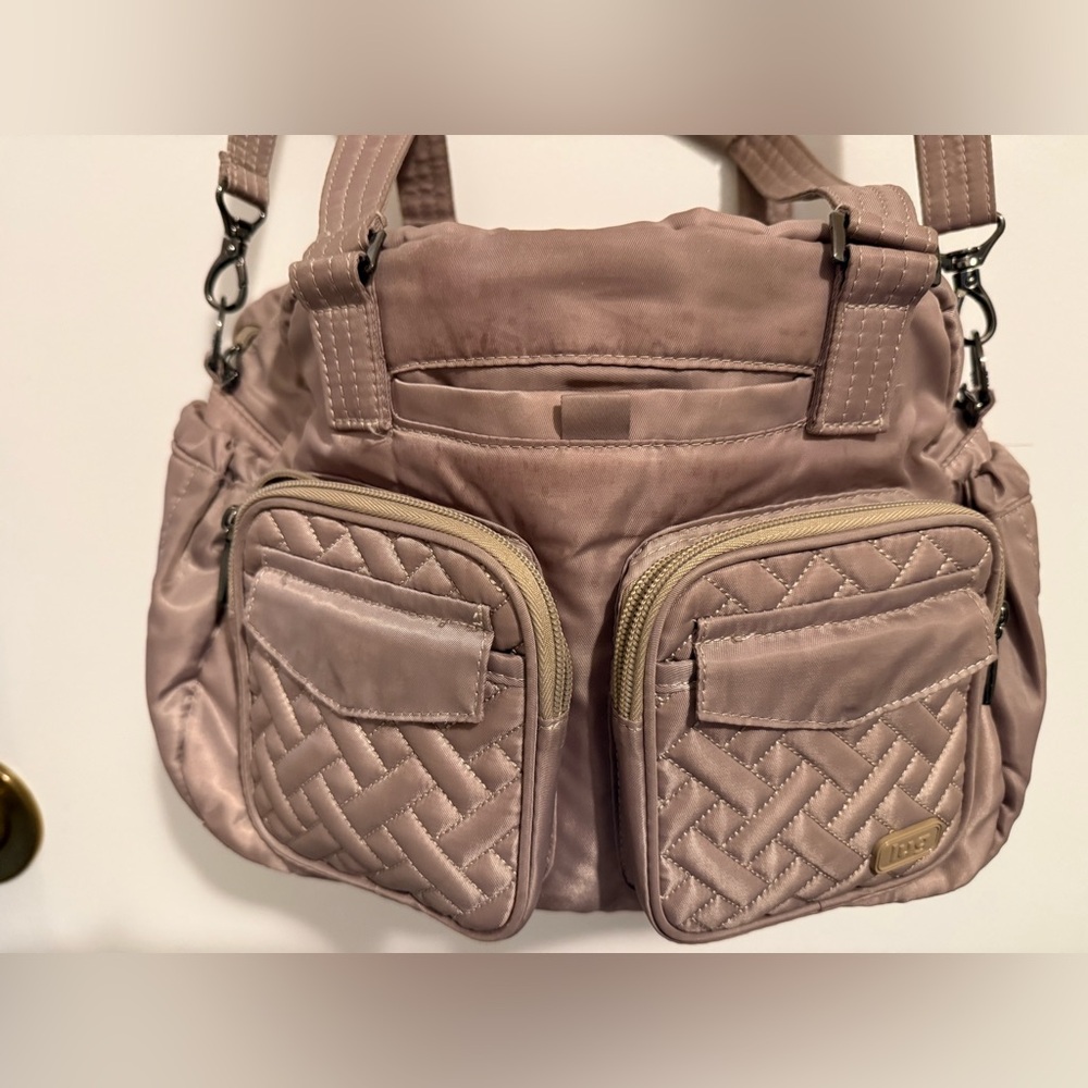 Lug Jumper Carry All - Sand Taupe - Gently Used